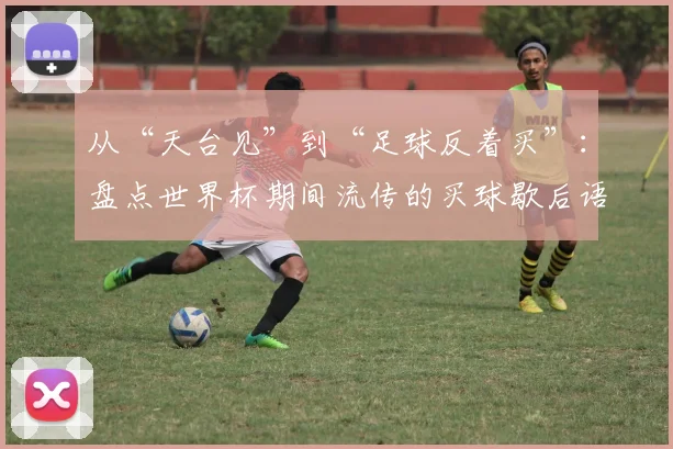 从“天台见”到“足球反着买”：盘点世界杯期间流传的买球歇后语